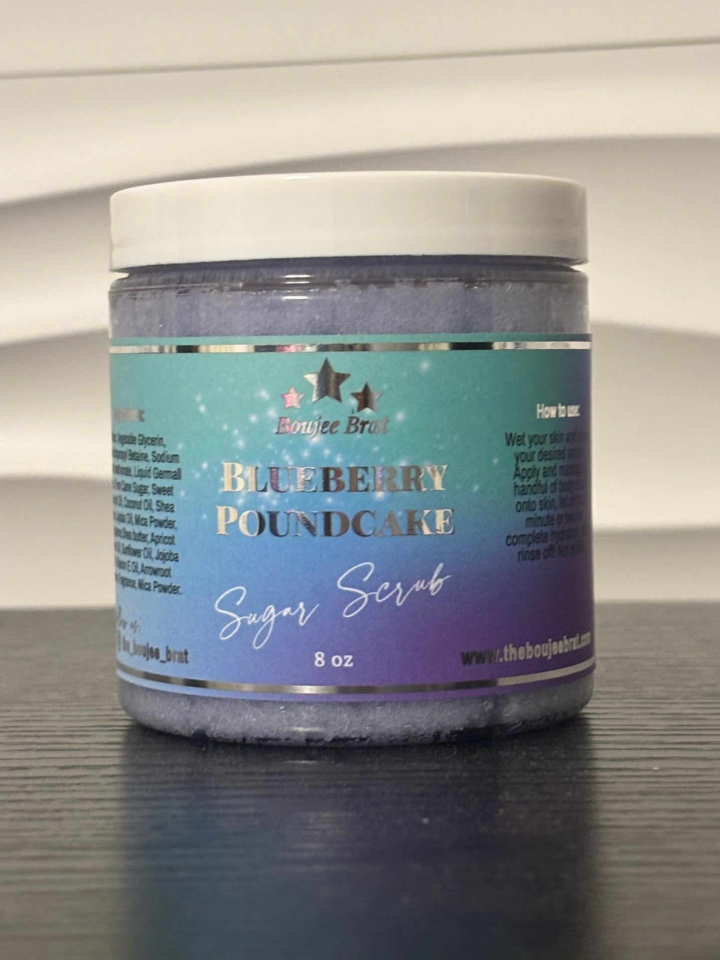 Sugar Scrub | Blueberry Pound Cake