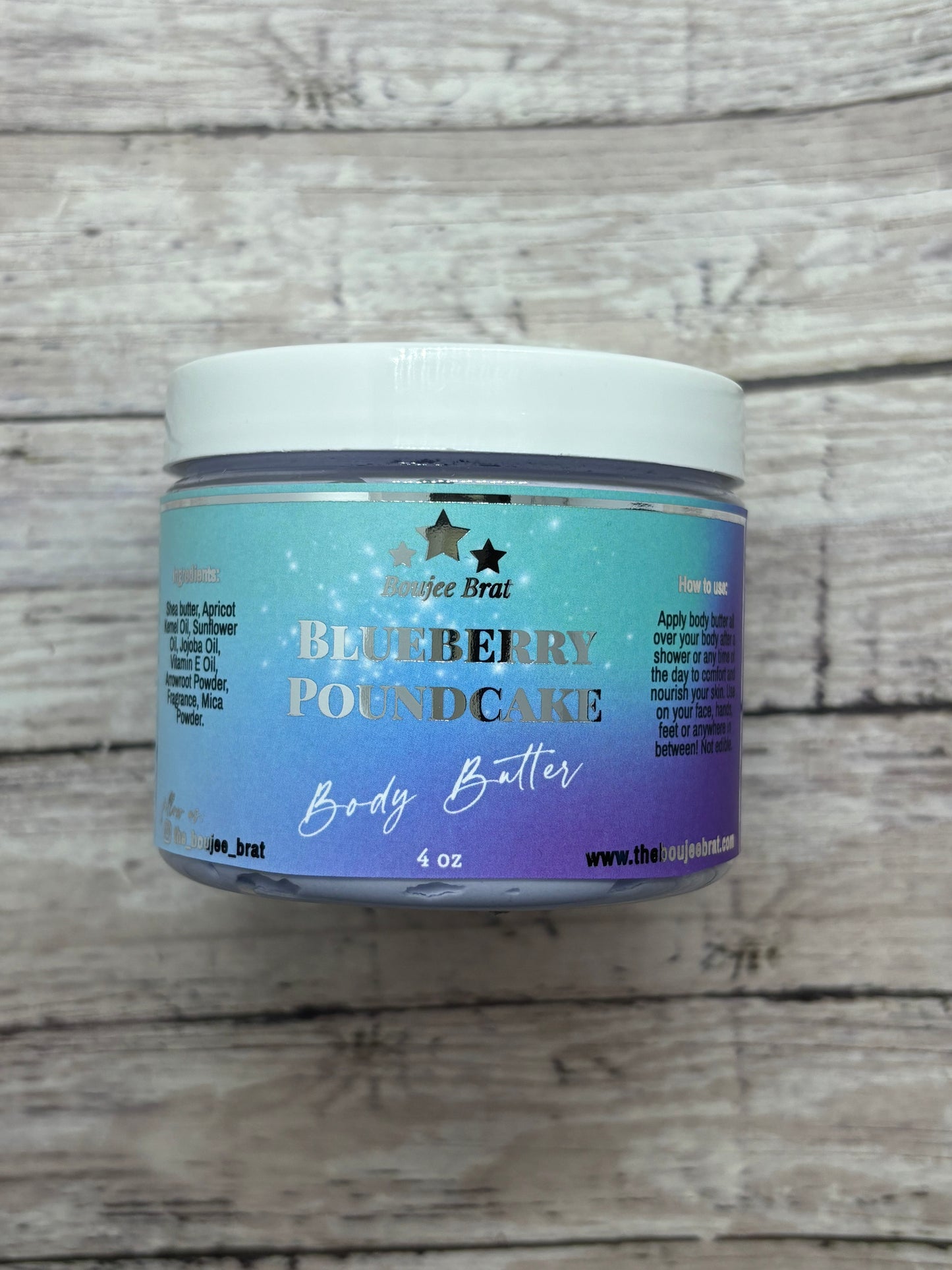Body Butter | Blueberry Pound Cake